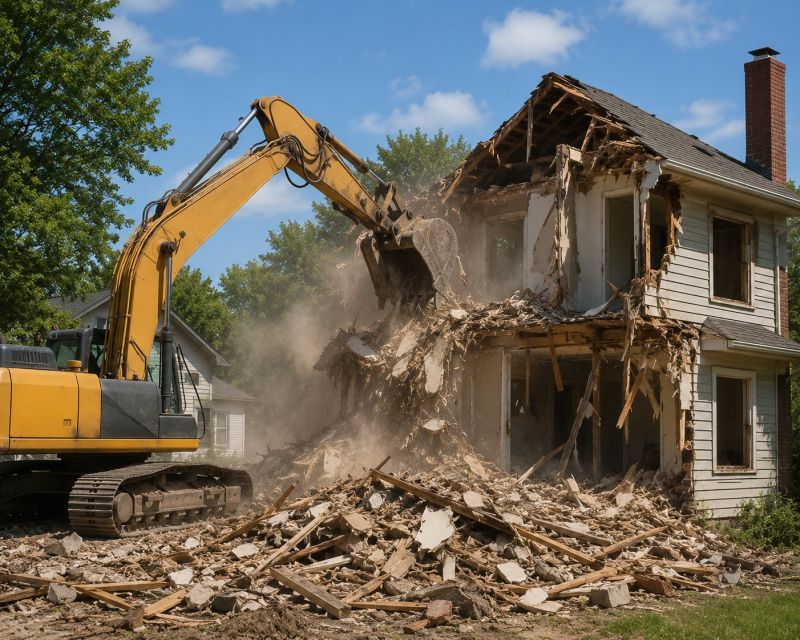 Home Demolition Service in Beaumont, TX