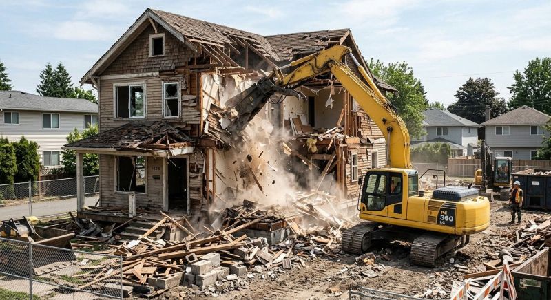 House Wrecking in Beaumont, TX