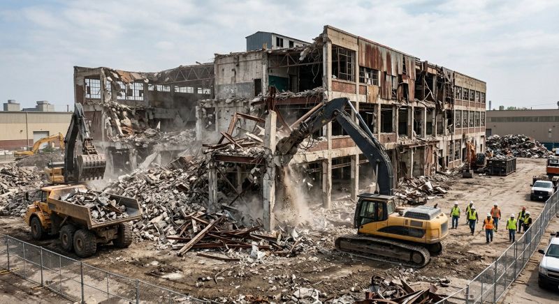 Warehouse Demolition in Katy, TX