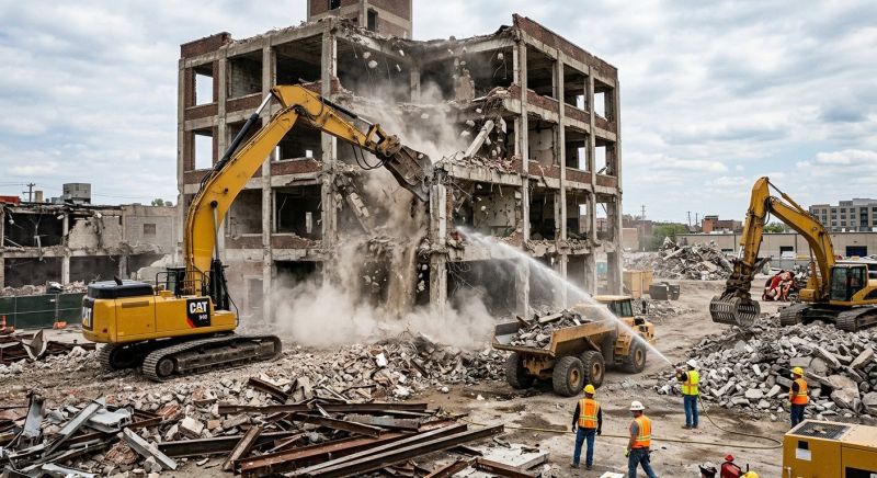 Building Removal in Conroe, TX
