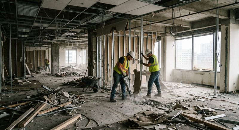 Commercial Site Demolition in Sacramento, CA