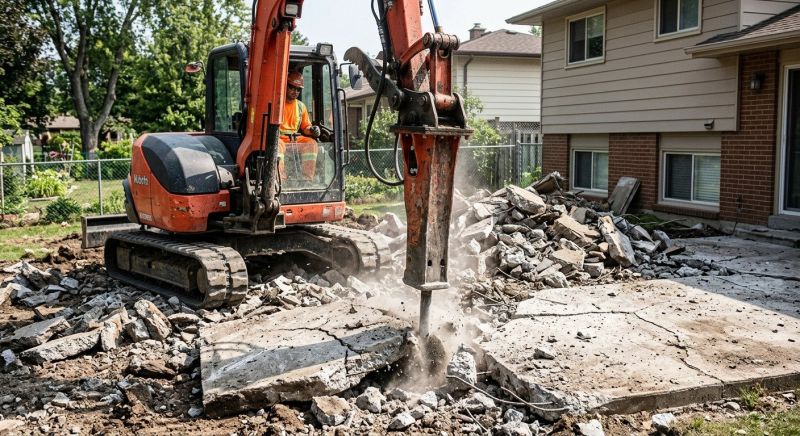 Concrete Breaking Service in Sacramento, CA