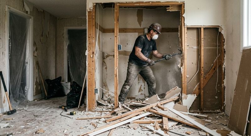 Drywall Removal in Sacramento, CA