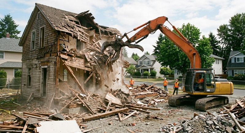 House Demolition Service in Bergen County, NJ