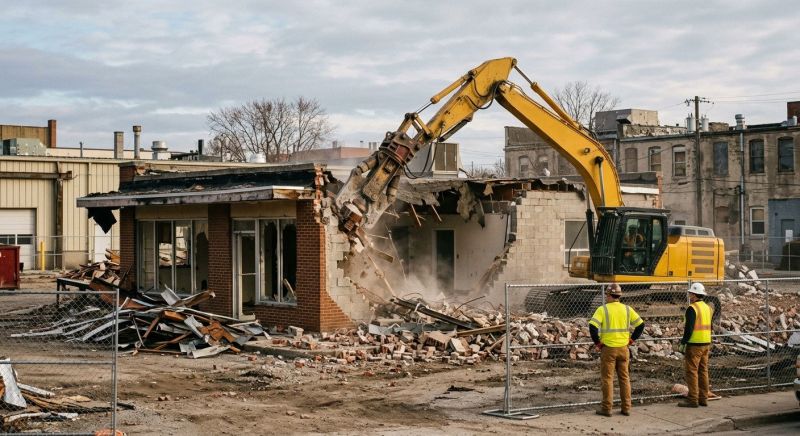 Industrial Demolition in Houston, TX