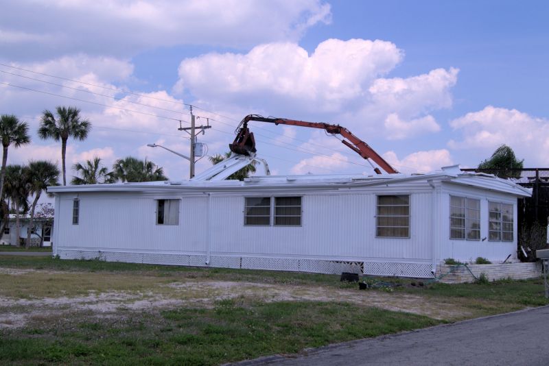 Mobile Home Demolition in Houston, TX
