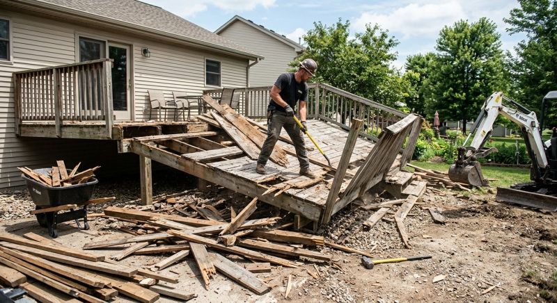 Terrace Demolition in Bergen County, NJ