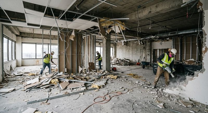Warehouse Demolition in Sacramento, CA